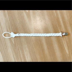 Macrame Pacifier Clip